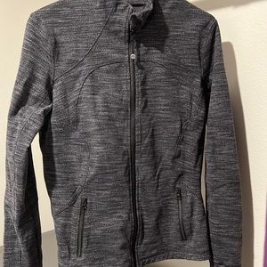 Lululemon Grey Zipper Jacket